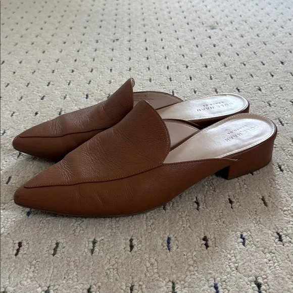 Cole Haan Piper Mule British Tan size 9 - Picture 2 of 13